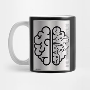 Outsource Your Thinking to AI Mug